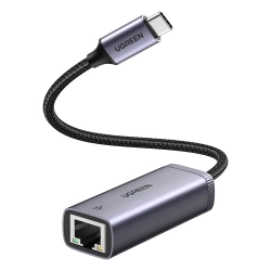 UGREEN Zewnętrzna karta sieciowa USB Typ C - RJ45 1Gbps
