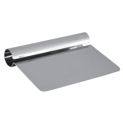 Nóż piekarniczy do porcjowania ciasta ze stali nierdzewnej 150x110mm