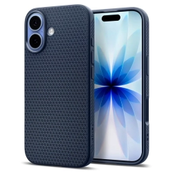 SPIGEN Etui ochronne plecki Liquid Air na iPhone 17 - niebieskie