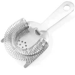 Sitko barmańskie do shakera spiralne ze stali nierdzewnej dł. 165mm