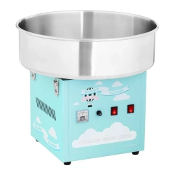 Royal Catering Maszyna do waty cukrowej turkusowa śr. misy 520mm + miarka