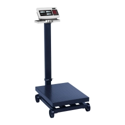 Steinberg Systems Waga platformowa magazynowa z kółkami SBS-PF-600/100 LCD