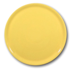 Hendi Wytrzymały talerz do pizzy z porcelany Speciale żółty 330mm - zestaw