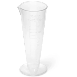 Steinberg Systems Zlewka laboratoryjna plastikowa z podziałką 50 ml - 10
