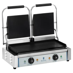 Kontakt grill kontaktowy dwustronny podwójny gładki 3600W 230V Royal