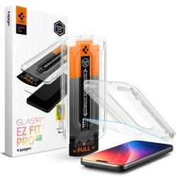 SPIGEN Szkło hartowane na iPhone 16 Pro / 17 / 17 Pro Glas.TR EZ Fit Pro