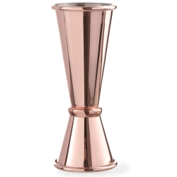 Bar Up Miara barmańska do drinków dwustronna miedziana 25ml 50ml Hendi