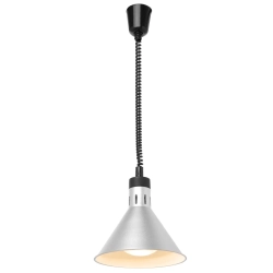 Hendi Lampa do podgrzewania potraw - wisząca stożkowa srebrna 250W