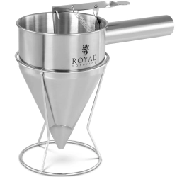 Royal Catering Dozownik pistolet do sosów kremów ze stali nierdzewnej