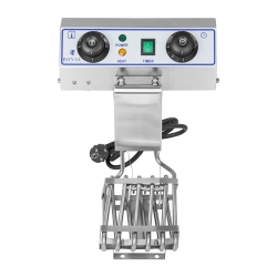 Royal Catering Frytownica elektryczna dwukomorowa TIMER 2x9L