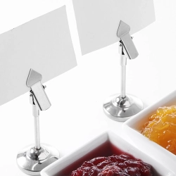 Stojak informacyjny z klipsem na karteczkę lub MENU zestaw 2szt. - Hendi