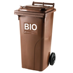 GSG24 Naklejka nalepka BIO na kosz śmietnik kubeł kontener na bioodpady