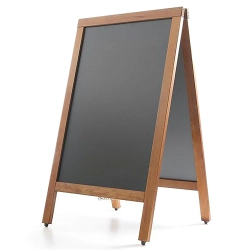 Tablica informacyjna reklamowa MENU wolnostojąca do restauracji 500x850mm