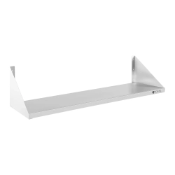 Royal Catering Półka ścienna wisząca stalowa nierdzewna pojedyncza 90cm