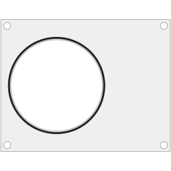Matryca forma do zgrzewarek MCS na pojemnik na zupę śr. 165 mm - Hendi