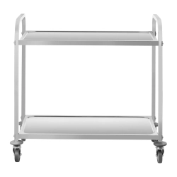 Royal Catering Wózek kelnerski cateringowy 2-półkowy do 160 kg Stal