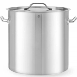 Garnek Budget Line z pokrywką 50 l śr. 400 x 400 h - Hendi 834701