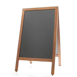 Tablica informacyjna reklamowa MENU wolnostojąca do restauracji 700x1200mm