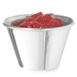 Miseczka ramekin naczynie do sosów dipów ze stali nierdzewnej śr. 73 mm 12