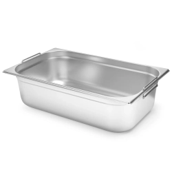 Hendi Pojemnik gastronomiczny GN 1/1 z chowanymi uchwytami 530x325x150mm