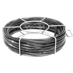 MSW Spirala przepychacz sprężyna do rur hydrauliczna 5 x 2.3 m śr. 16 mm
