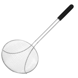 Cedzak sitko do smażenia w głębokim oleju ze stali nierdzewnej śr. 260 mm