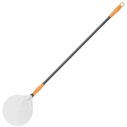 Łopata taca do pizzy z ruchomym uchwytem aluminiowa okrągła śr. 230 mm dł