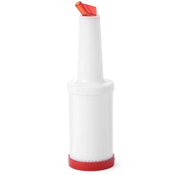 Bar Up Dyspenser dozownik barmański 0.8L czerwony - Hendi 557600