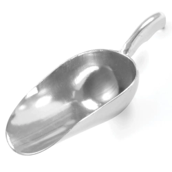 Szufelka barmańska do lodu aluminiowa - Hendi 521410