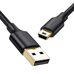 UGREEN Kabel przewód USB - mini USB 480 Mbps 3m czarny