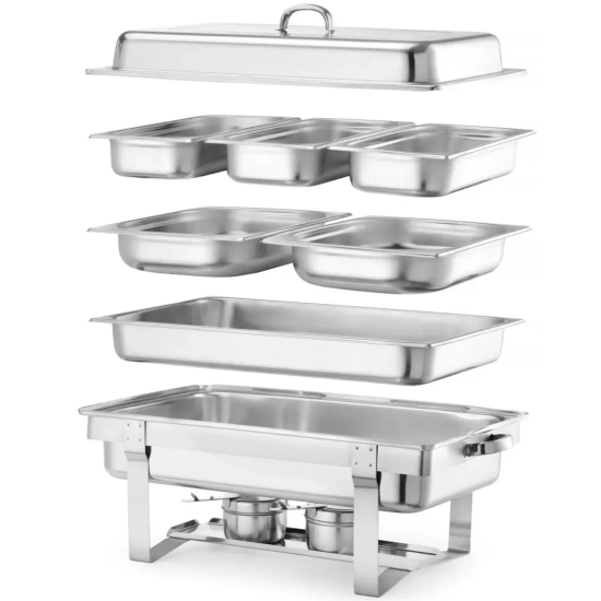 Podgrzewacz do potraw HoReCa na pastę GN 1/1 - Hendi 471005