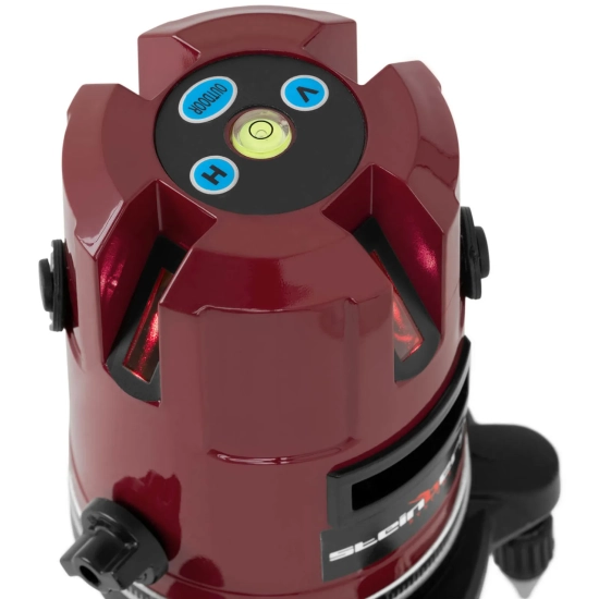 Steinberg Systems Laser krzyżowy samopoziomujący liniowy ze stojakiem 25 m