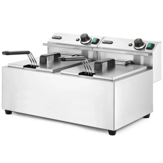 Frytownica gastronomiczna Profi Line 7kW 230V 2 x 8L - Hendi 207307