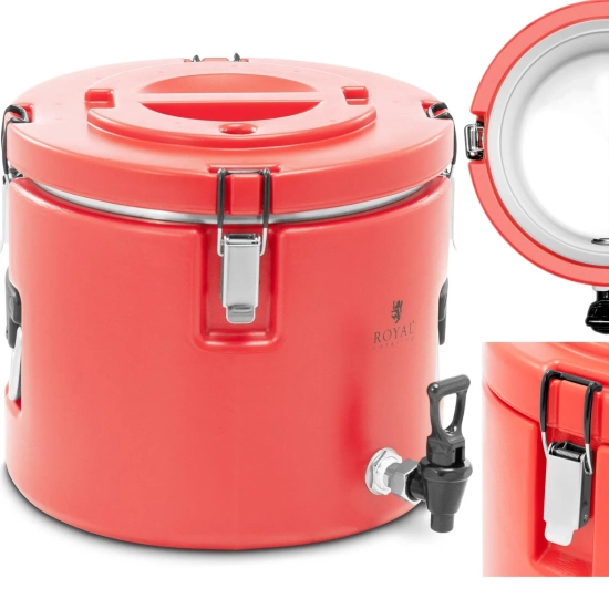 Royal Catering Termos gastronomiczny cateringowy z kranem do transportu