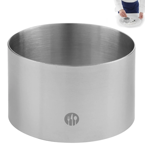 Pierścień kucharski cukierniczy okrągły do ciast potraw śr. 60mm Hendi