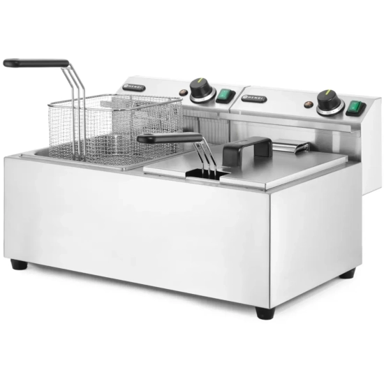 Frytownica gastronomiczna Profi Line 7kW 230V 2 x 8L - Hendi 207307