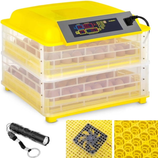 incubato Inkubator wylęgarka klujnik do 112 jaj kurzych 120 W + owoskop
