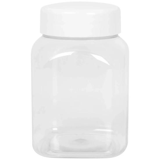 GSG24 Słoik kwadratowy z pokrywką gwint 63/485 transparentny 500ml