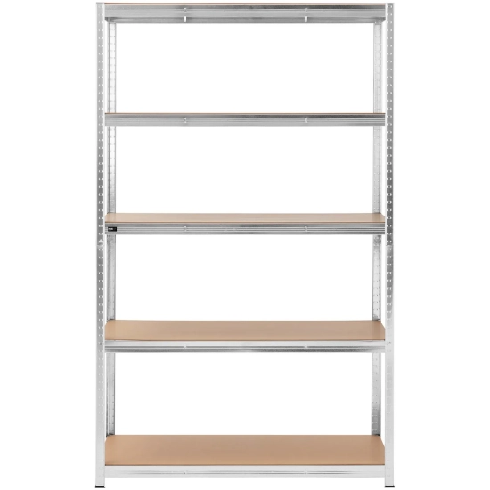 MSW Regał magazynowy metalowy 5 półek 750 kg 120 x 60 x 197 cm szary