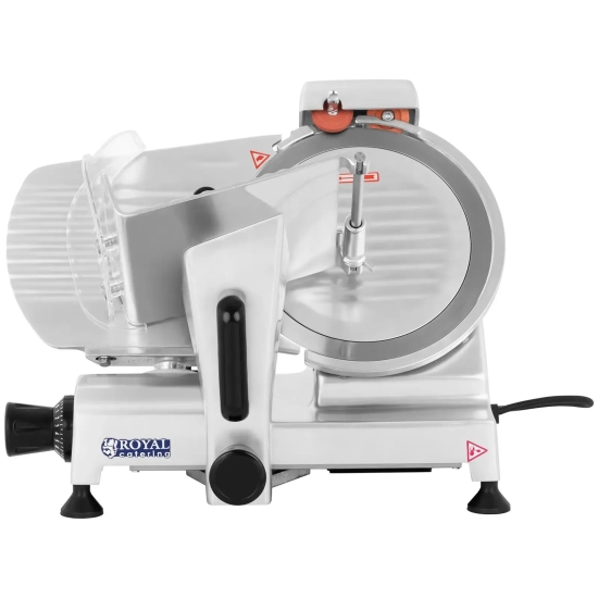Royal Catering Krajalnica elektryczna do sklepu wędlin mięsa PRO 250mm