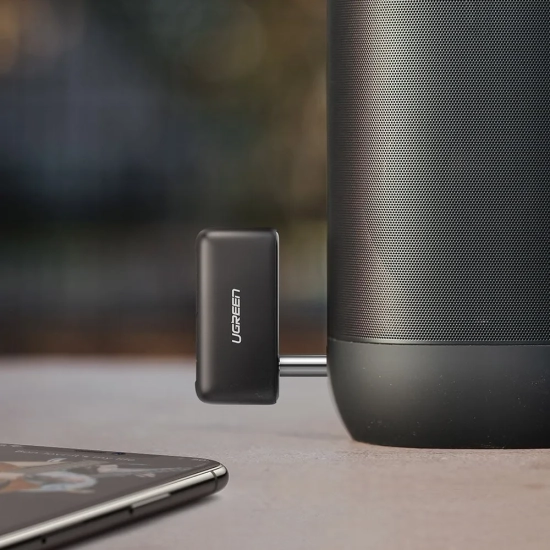 UGREEN Odbiornik dźwięku audio do samochodu Bluetooth 5.0 AUX mini jack