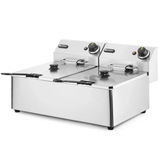 Hendi Frytownica frytkownica podwójna Kitchen Line 230V 2x3300W 2x6L