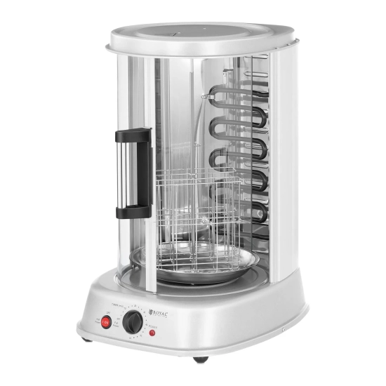 MINI opiekacz grill do kebaba gyrosa ryb warzyw pionowy 4w1 1800W Royal
