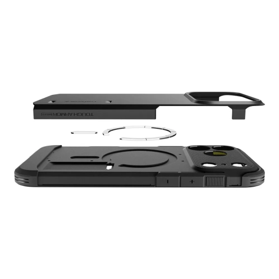 SPIGEN Etui ochronne case na iPhone 17 Pro Tough Armor T MagSafe - czarne