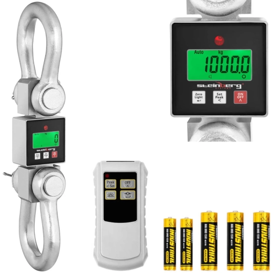 Steinberg Systems Waga hakowa podwieszana magazynowa z pilotem LCD do