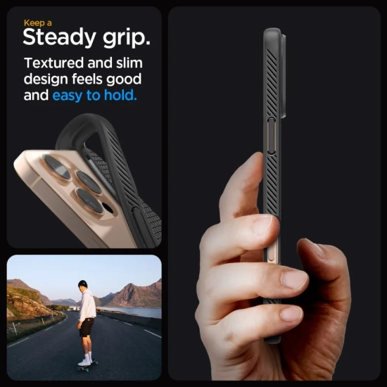 SPIGEN Etui case na iPhone 16 Pro Liquid Air - czarne