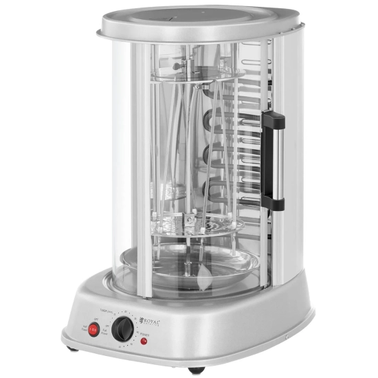MINI opiekacz grill do kebaba gyrosa warzyw pionowy 3w1 1800W Royal