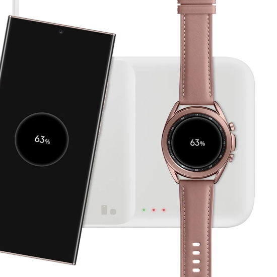 3w1 Ładowarka sieciowa Samsung Trio indukcyjna do telefonu / Galaxy Watch