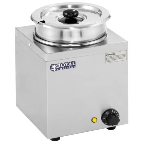 Royal Catering Bemar elektryczny podgrzewacz do zupy 150W 230V 3.8L