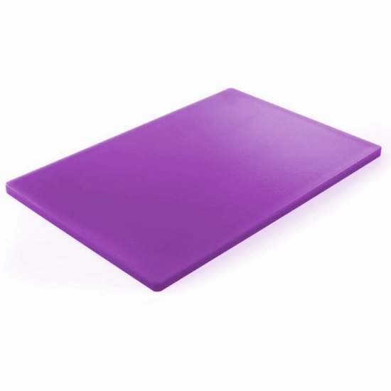Deska kuchenna do krojenia HACCP HDPE dla alergików 60x40cm fioletowa